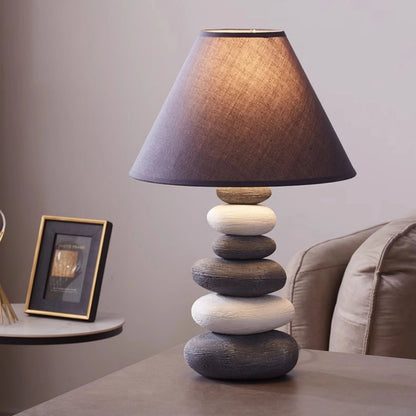 Ceramics Stacked Table Lamp