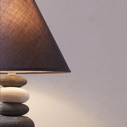 Ceramics Stacked Table Lamp