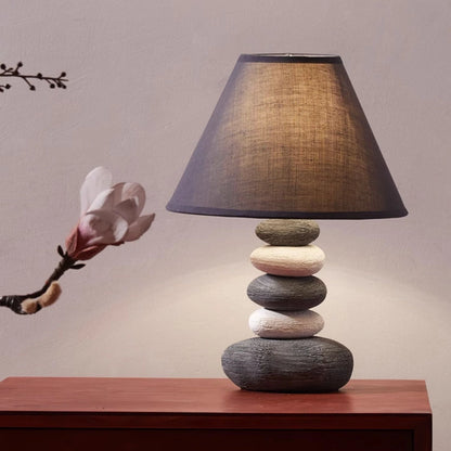 Ceramics Stacked Table Lamp