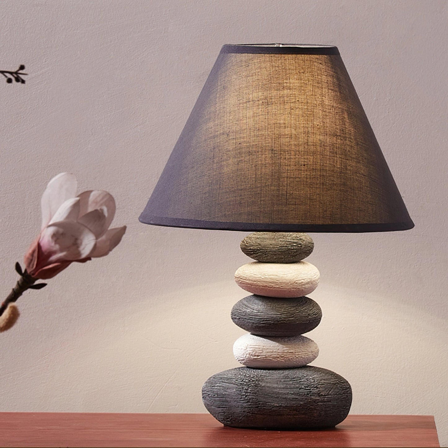 Ceramics Stacked Table Lamp