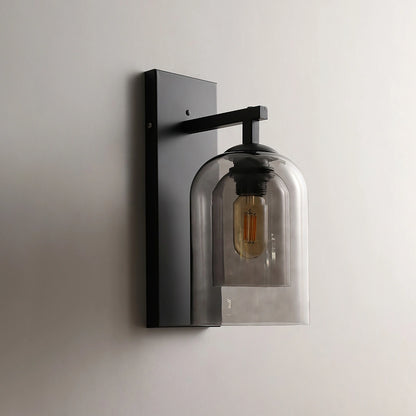 Double Glass Wall Light