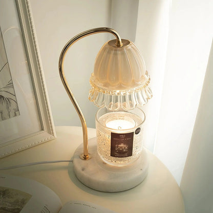 Lily Marble Warmer Table Lamp