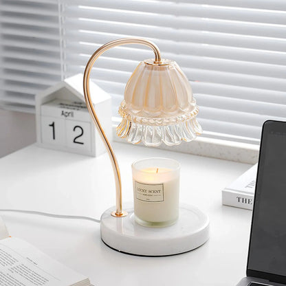 Lily Marble Warmer Table Lamp