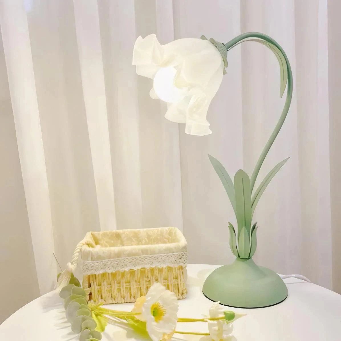 Lily of the Valley Table Lamp