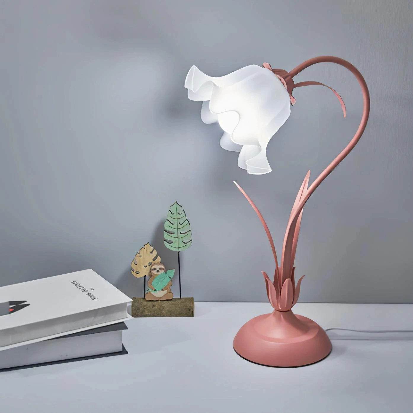 Lily of the Valley Table Lamp