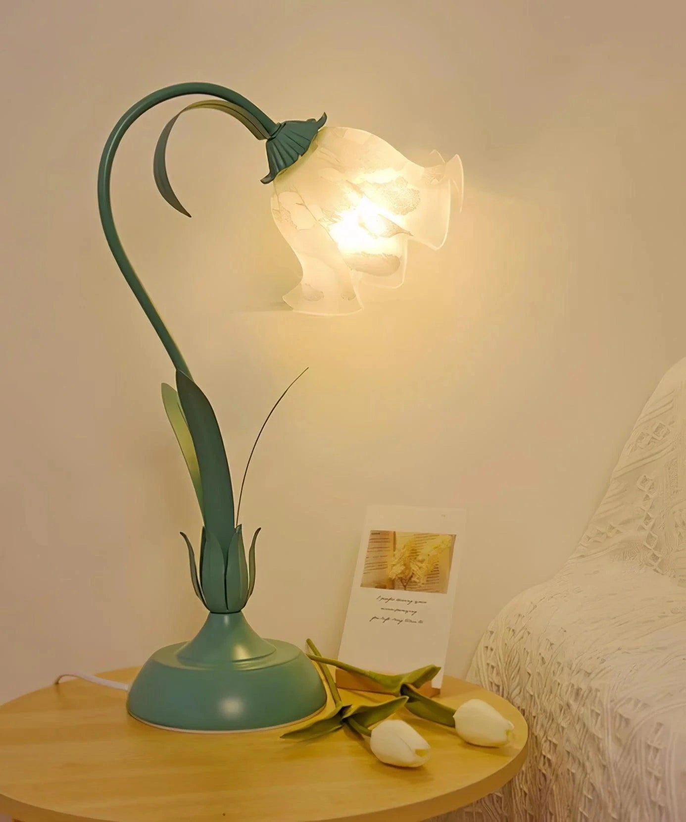 Lily of the Valley Table Lamp