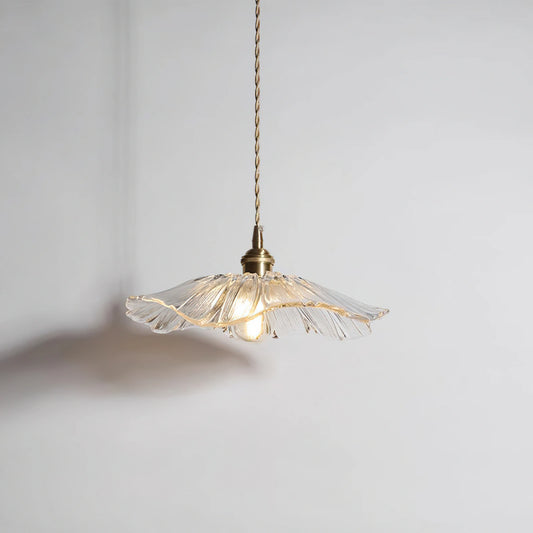 Lotus leaf Glass Pendant Lamp