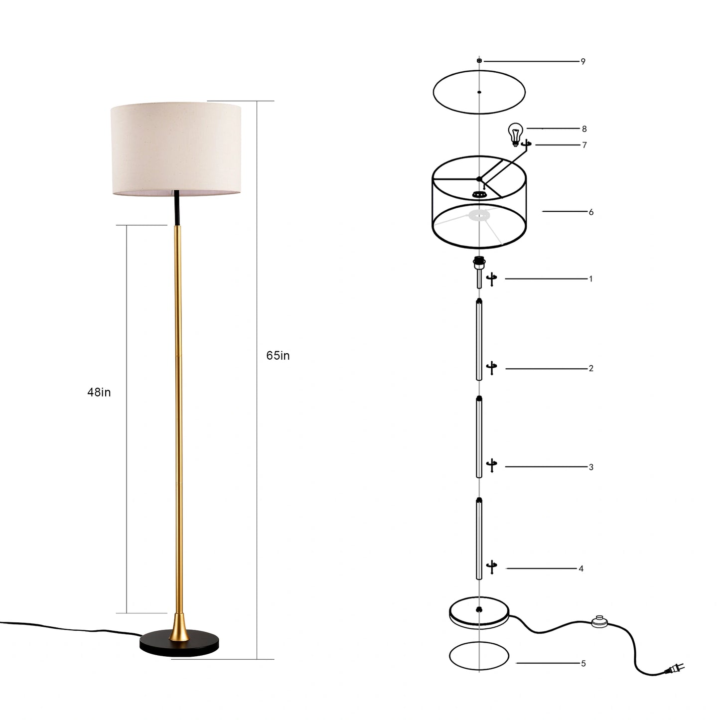 Tall Floor Lamp